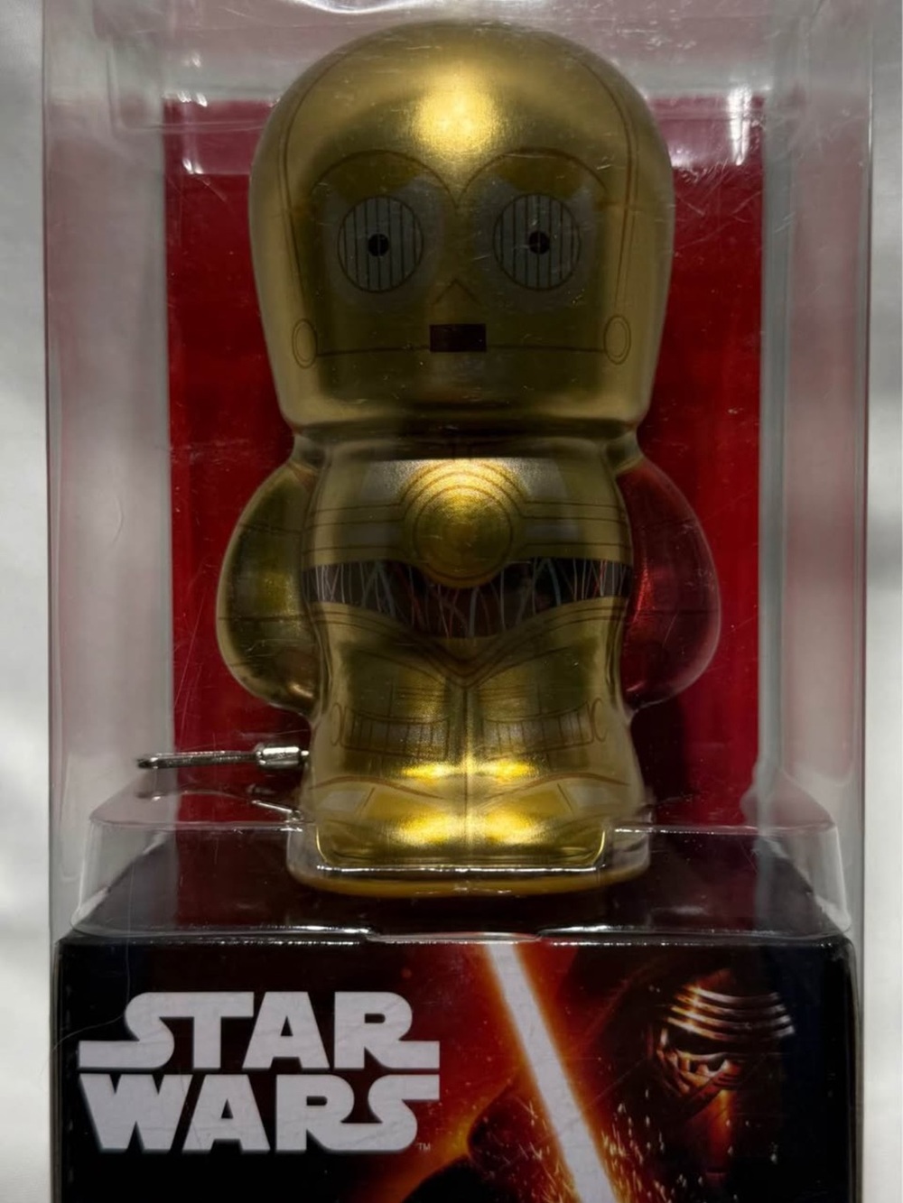 Star Wars C-3PO Figure - Gold with Red Backing